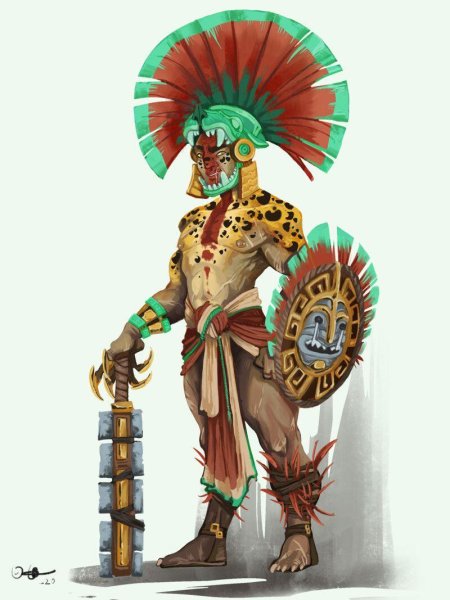 LEGO Aztec Warrior