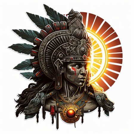 Солнце ацтеков изображение