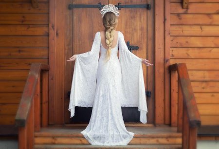 Свадебное платье Царевна лебедь