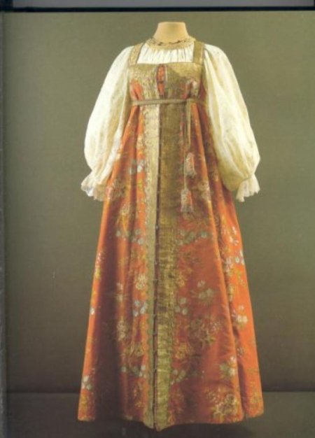 Сарафан крестьянки 19 века