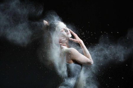 Фотосессия с мукой