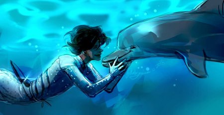 Ихтиандр человек-амфибия арт