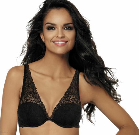 Бюстгальтер черный