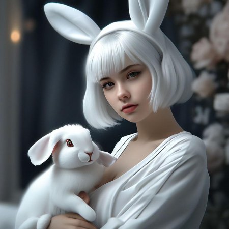 Девушка Зайка