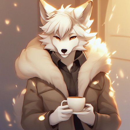 Фурри белые