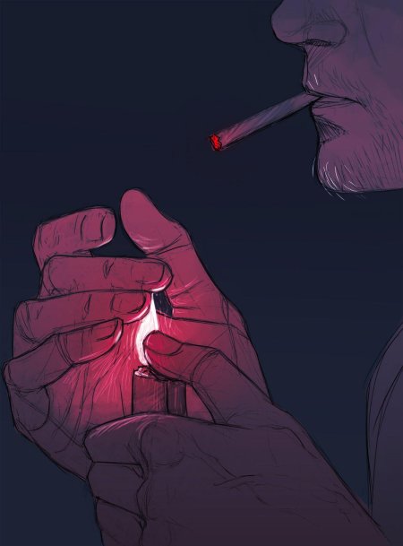 Сигарета арт