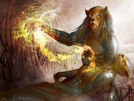 Зверолюд Лев арт