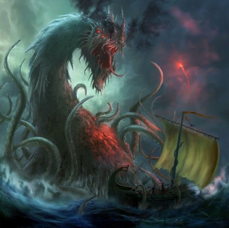 Морской демон Левиафан