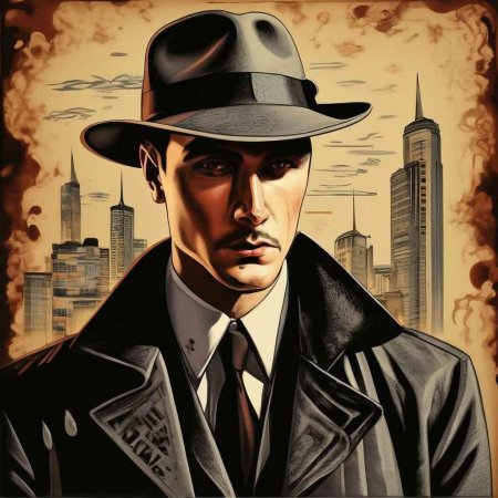 Детектив вектор