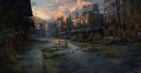 Заброшенный город the last of us 2