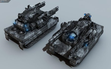 Gears of War концепт арт техника