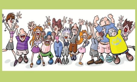 Дружный коллектив карикатуры