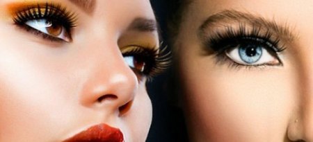 Девушка с ресницами