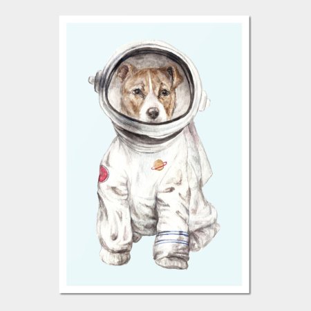 Собаки белка и стрелка в скафандрах