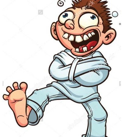 Сумасшедший мультяшка