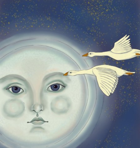 Луна с лицом