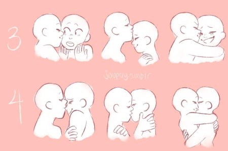 Поцелуй референс