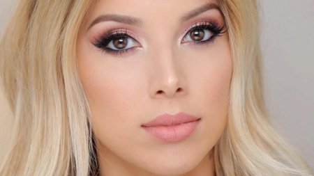 Вечерний макияж для блондинок