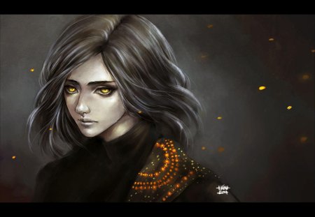 Девушка арт