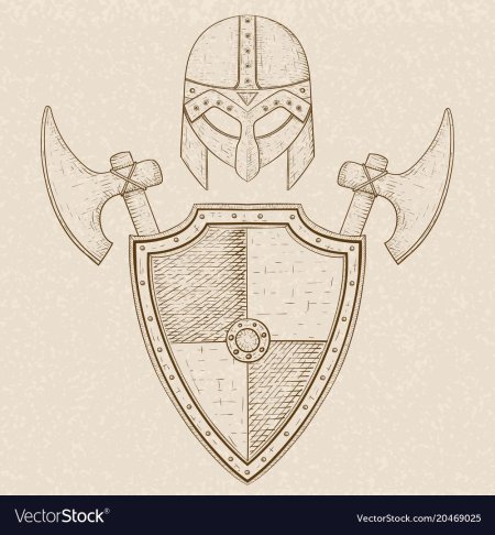 Щит рисунок