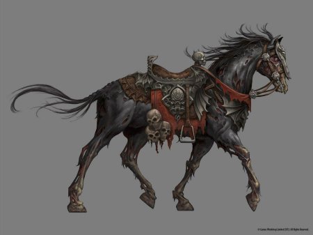 Скелет боевого коня ДНД