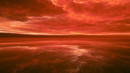 Красное небо