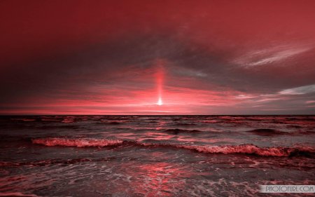 Красный закат