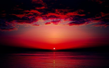 Красивый закат