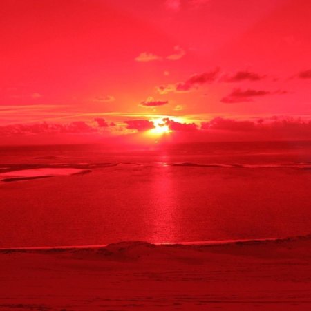 Красный закат