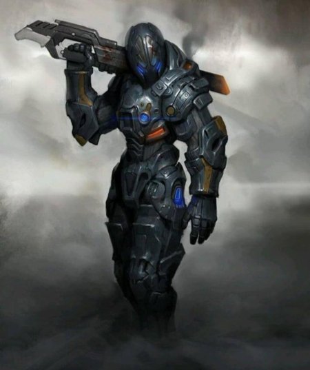 Экзоскелет старкрафт концепт