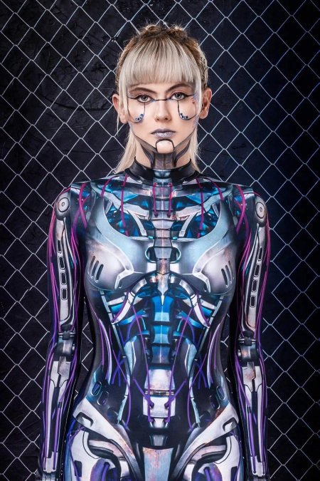 Киберпанк костюм