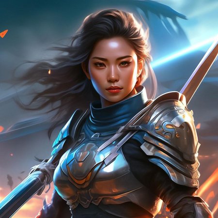 Женщина воин будущего