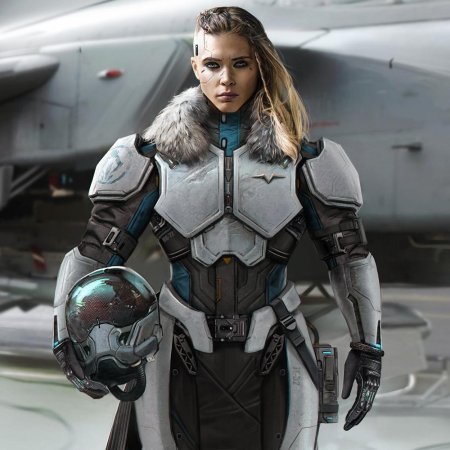 Пилот Sci Fi Art