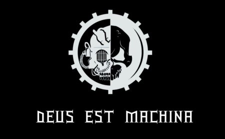 Адептус Механикус эмблема тату