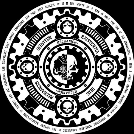 Вархаммер 40000 Адептус Механикус символ