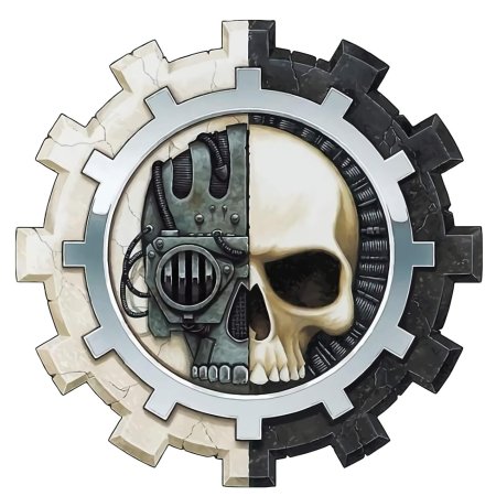 Warhammer 40000 Адептус Механикус символ