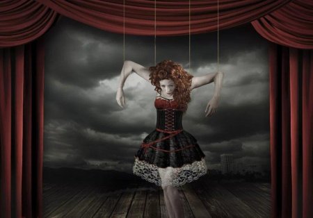 Фотосессия марионетка