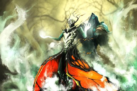 Оберон варфрейм арт