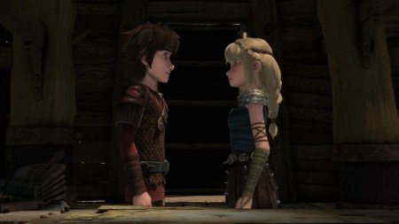 Иккинг и Астрид гонки по краю