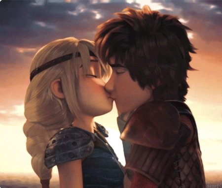 Астрид Хофферсон поцелуй