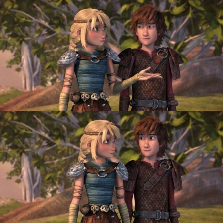 Драконы Иккинг Астрид