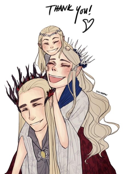 Леголас Трандуил и Эллериан