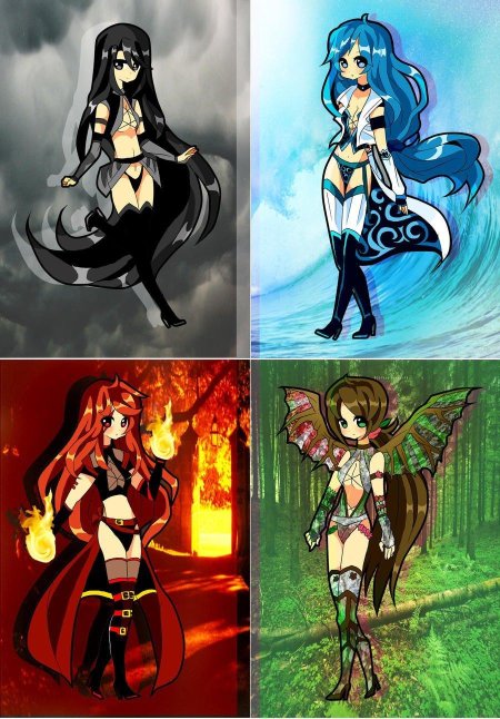 Девушки стихии