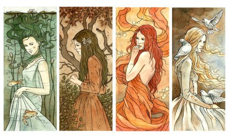 Четыре Богини четыре стихии