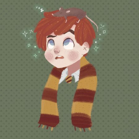 Рон Уизли арт