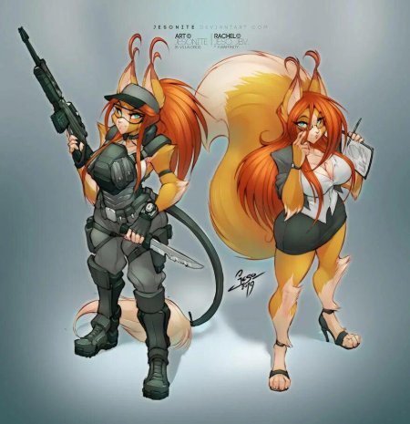 Фурри белка