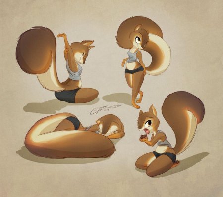 Фурри белка