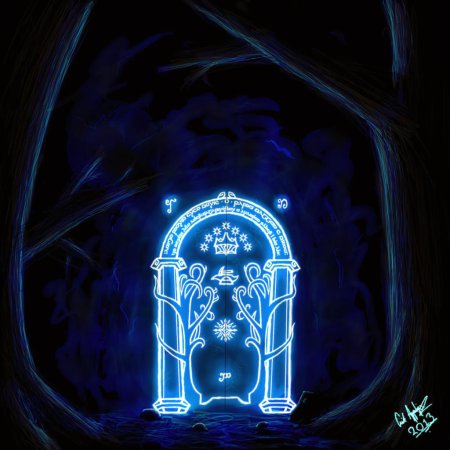 Ворота Мории Властелин колец