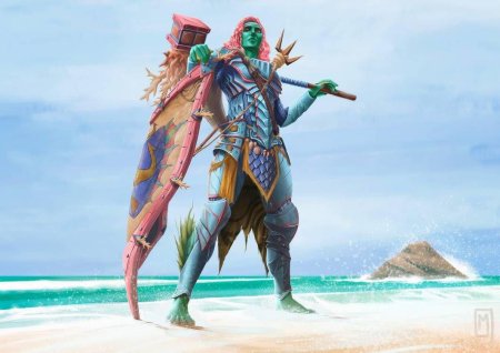 Тритон Паладин ДНД