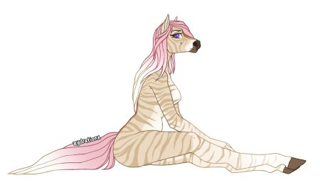 Фурри лошадь